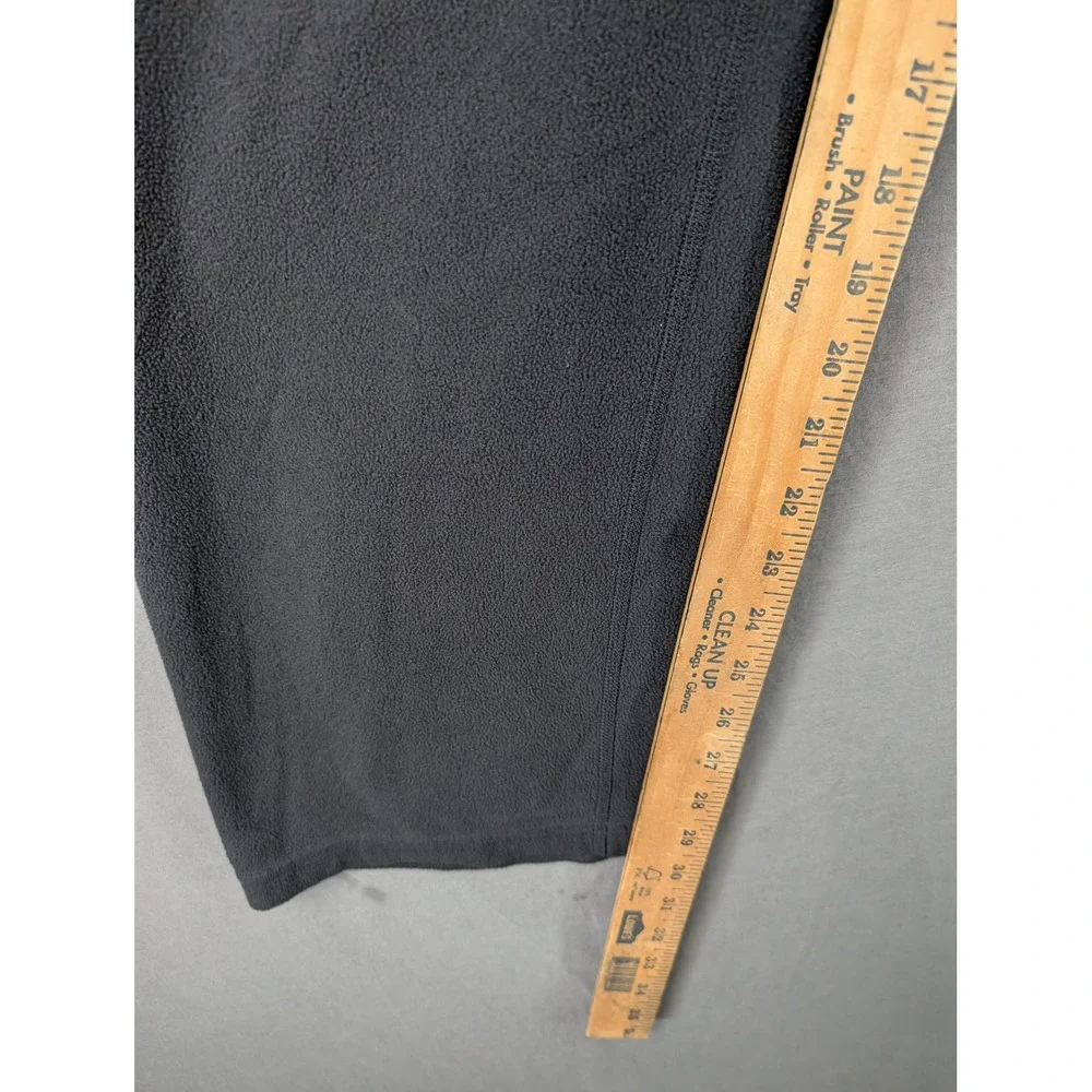The North Face Mens TKA 100 Fleece Pants Gray Elastic Waist Large TCO2/TMO2